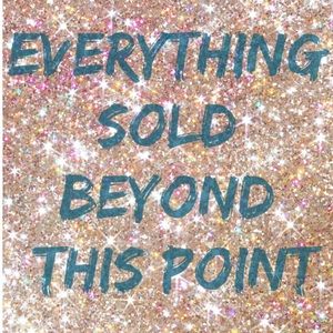 Everything sold beyond this point ✨